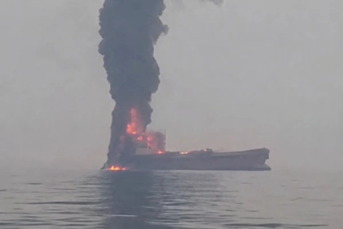 Indian vessel attacked in red sea