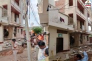 Jaipur Mansarovar Bulldozer Action