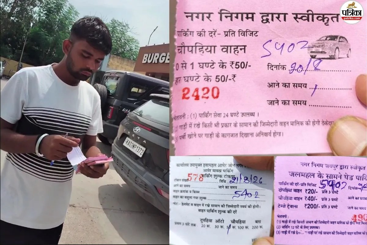jaipur parking