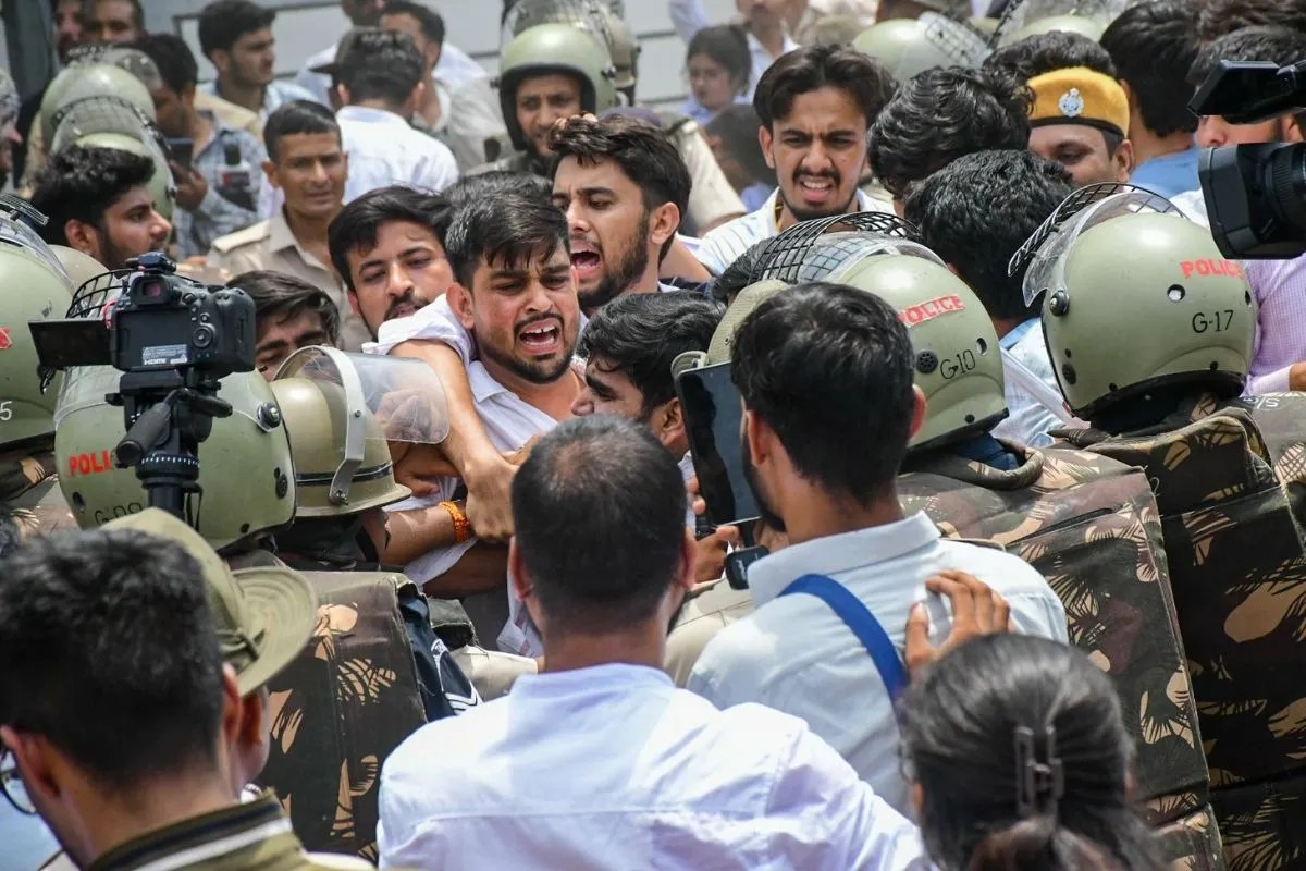 jaipur protest