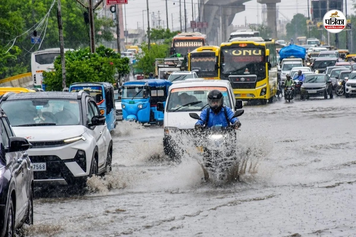 Jaipur Heavy rain lashed resident rejoiced know 25 August 26 Rajasthan rain