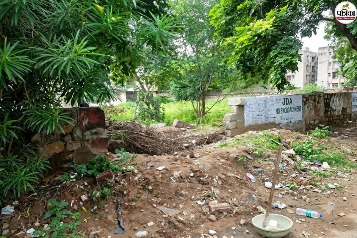 attempt to encroach on jda land in jaipur