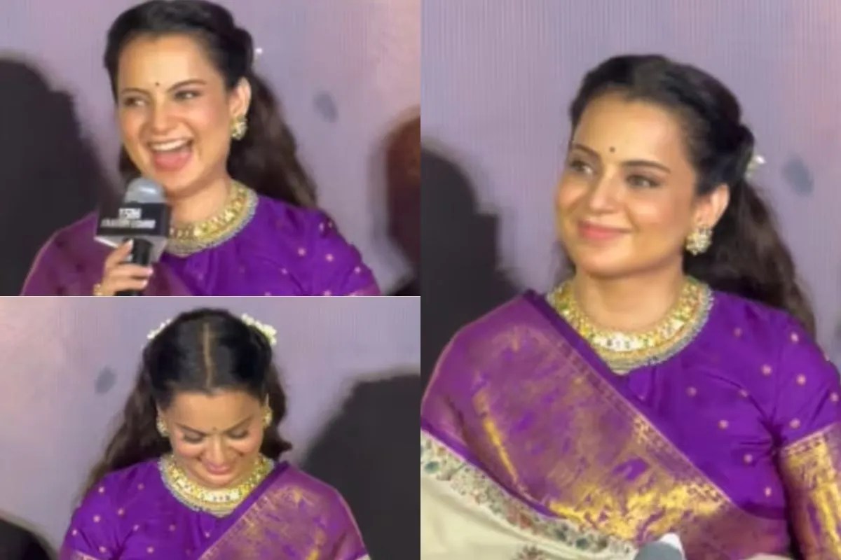 Kangana Ranaut Blushes After Compliment