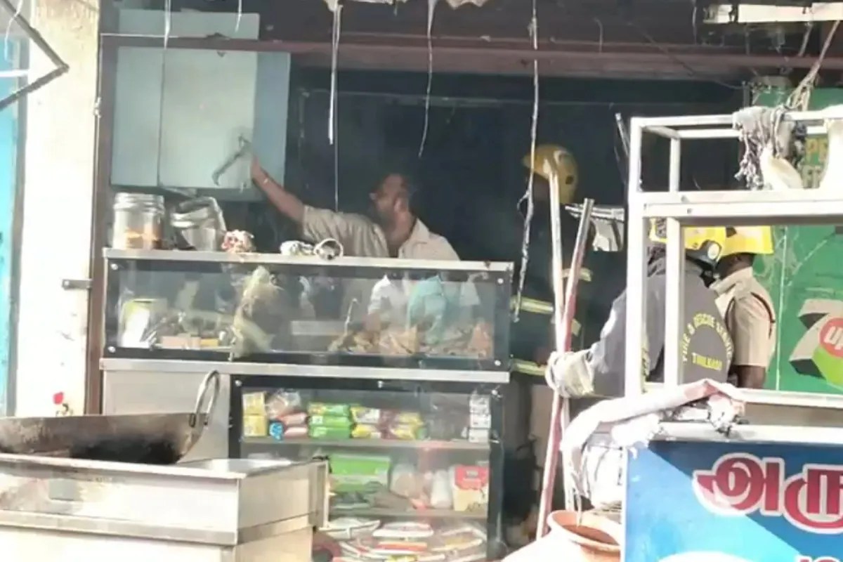 LPG cylinder explosion in Tamil Nadu