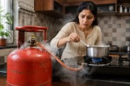 lpg gas leakage