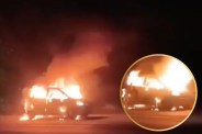 lucknow car fire