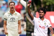 Aus vs Ban 1st Test Day 1 Highlights, mitchell starc, hasan mahmud,