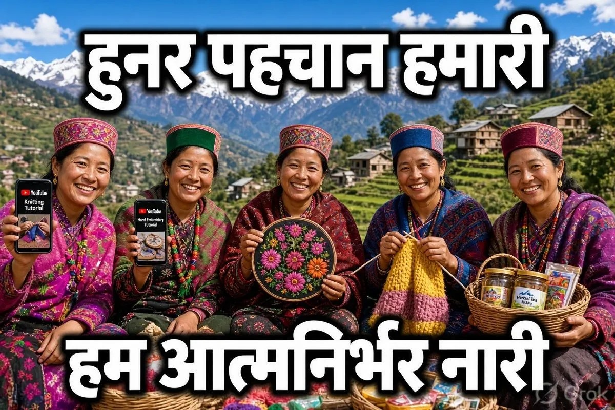 mountain women self reliance through YouTube