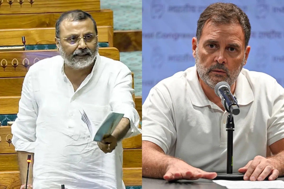 Nishikant Dubey Rahul Gandhi Jinnah