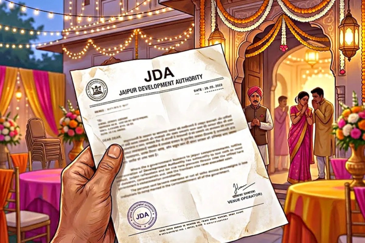 notices issued to wedding venues in jaipur