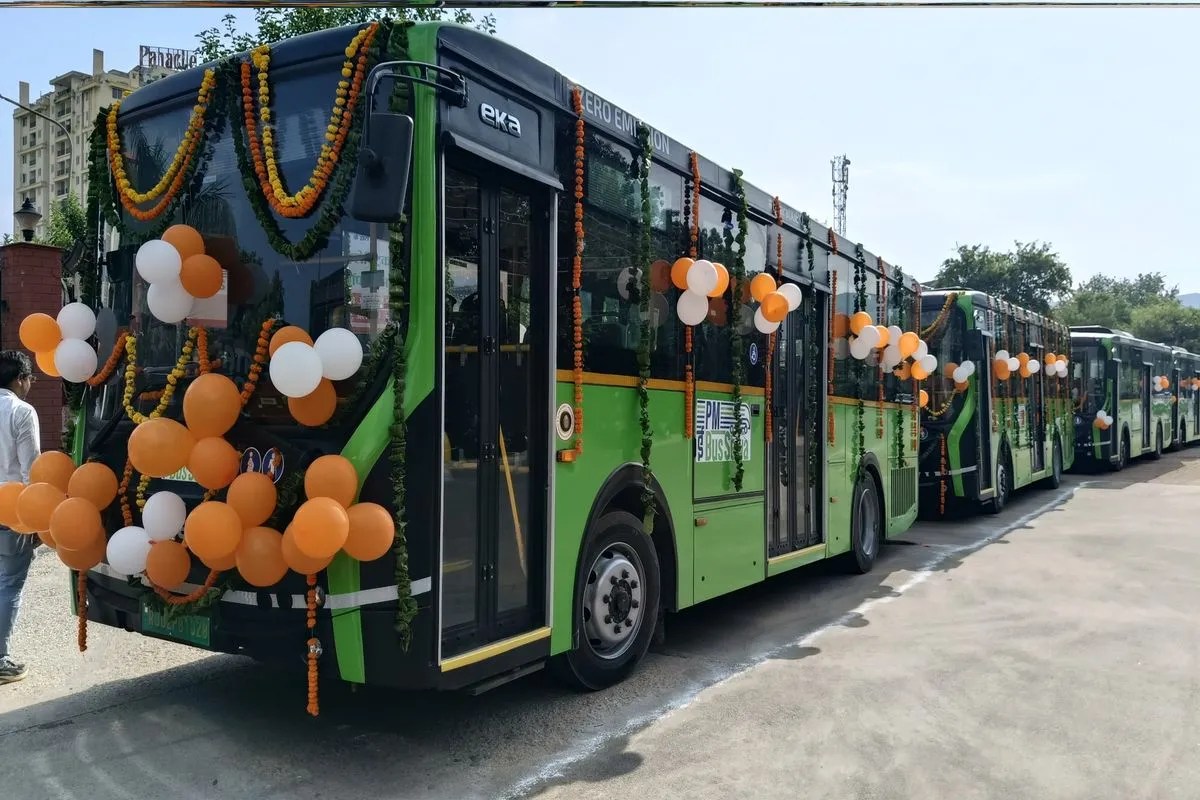 alwar new electric bus