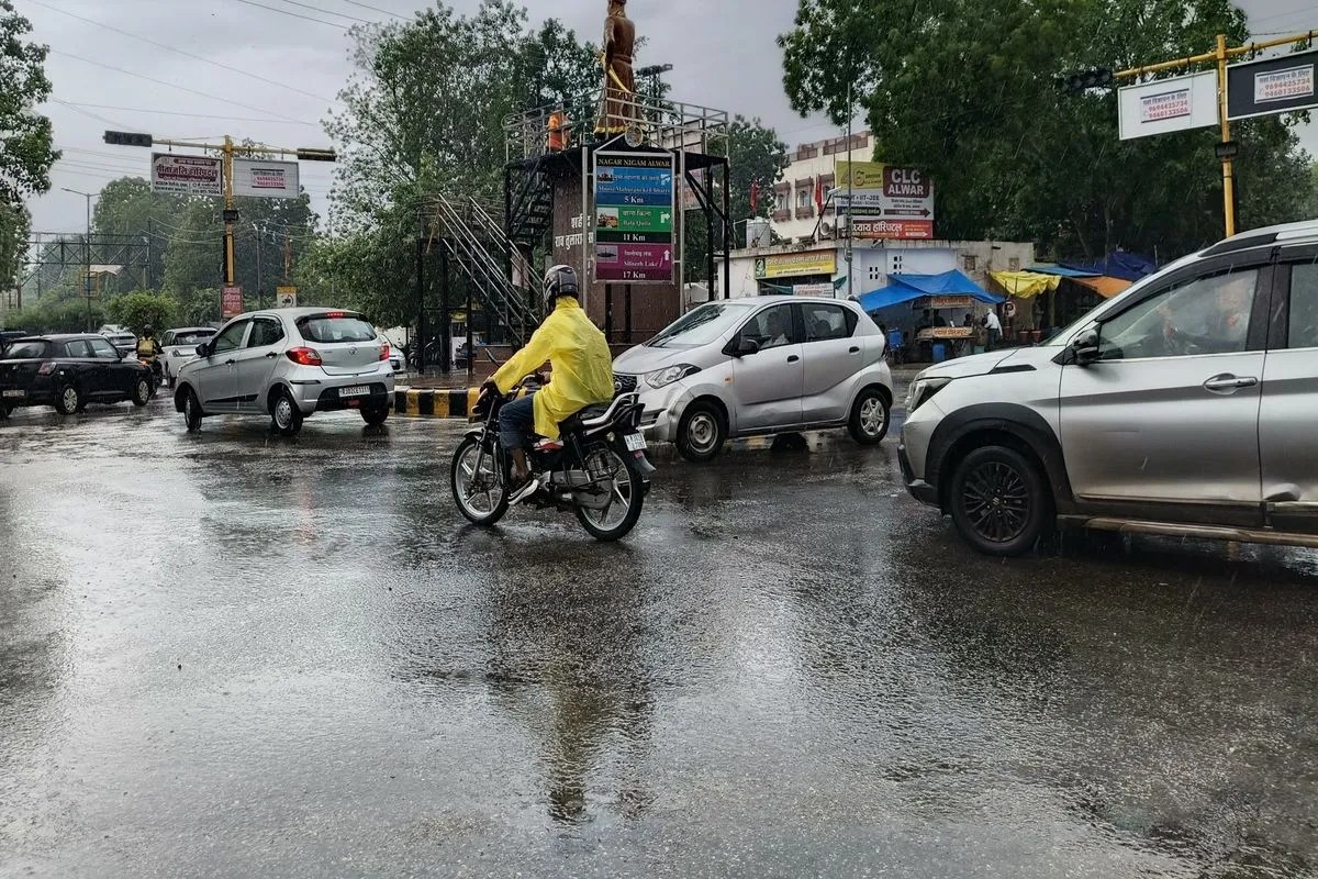 alwar rain today