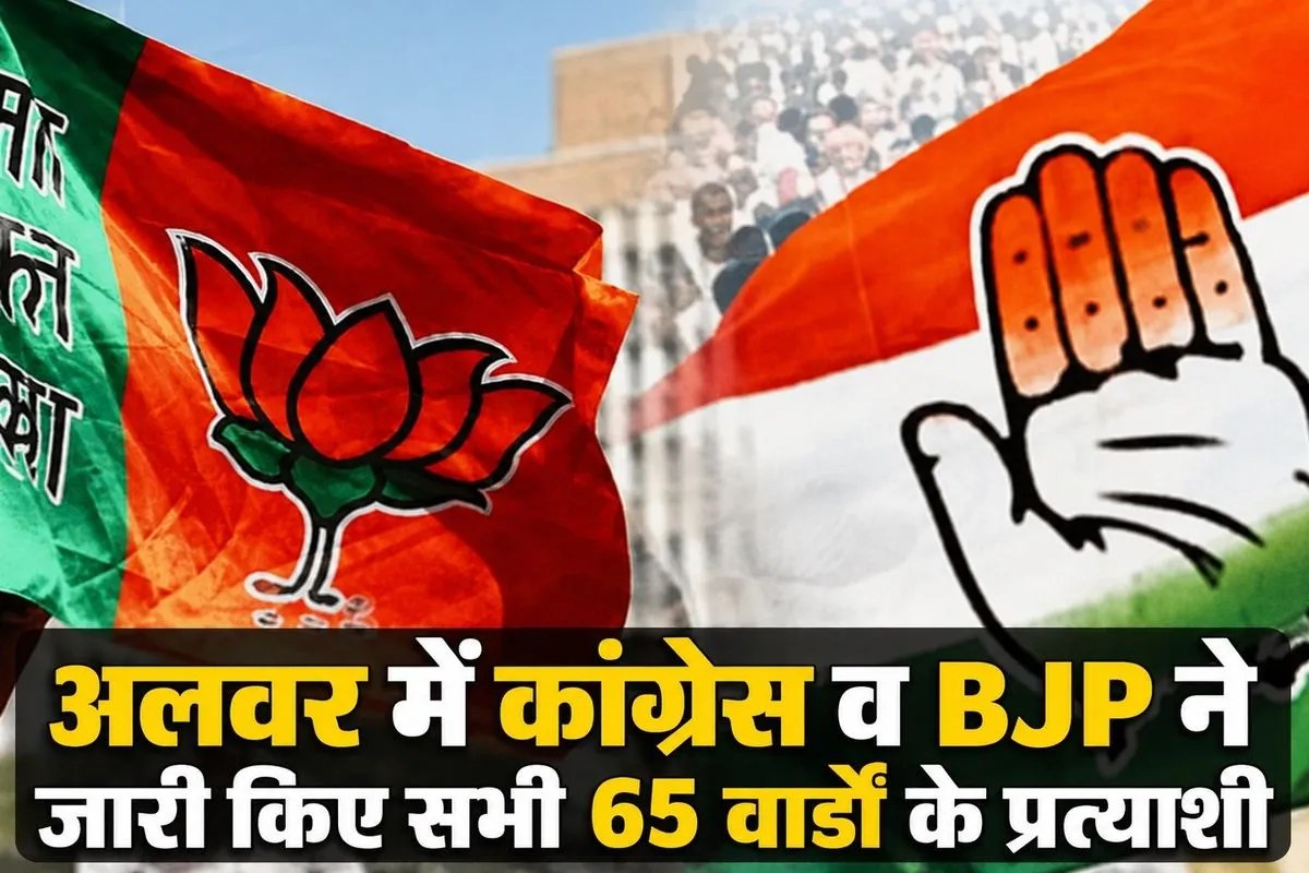 alwar candidate list 65 wards