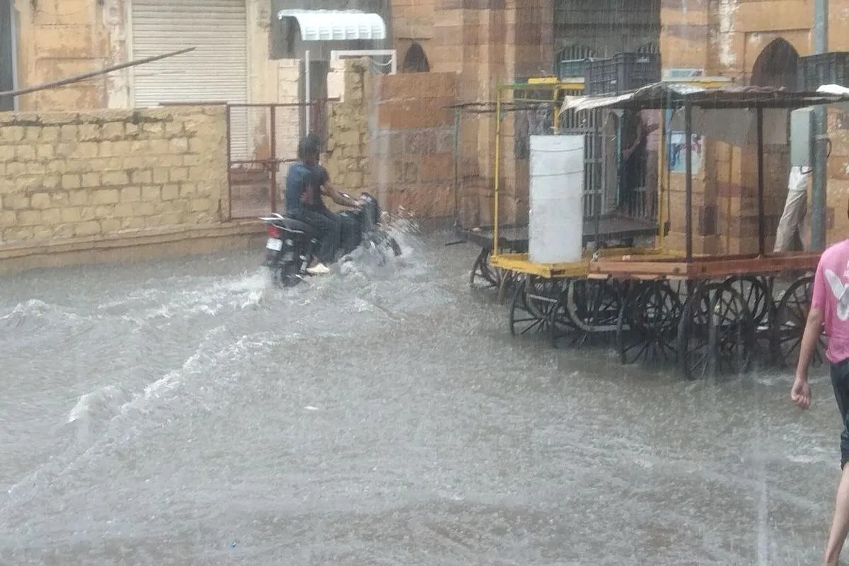 jaisalmer rain