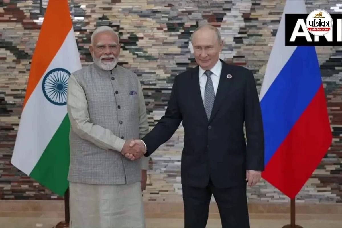 sco summit pm narendra modi president Vladimir Putin
