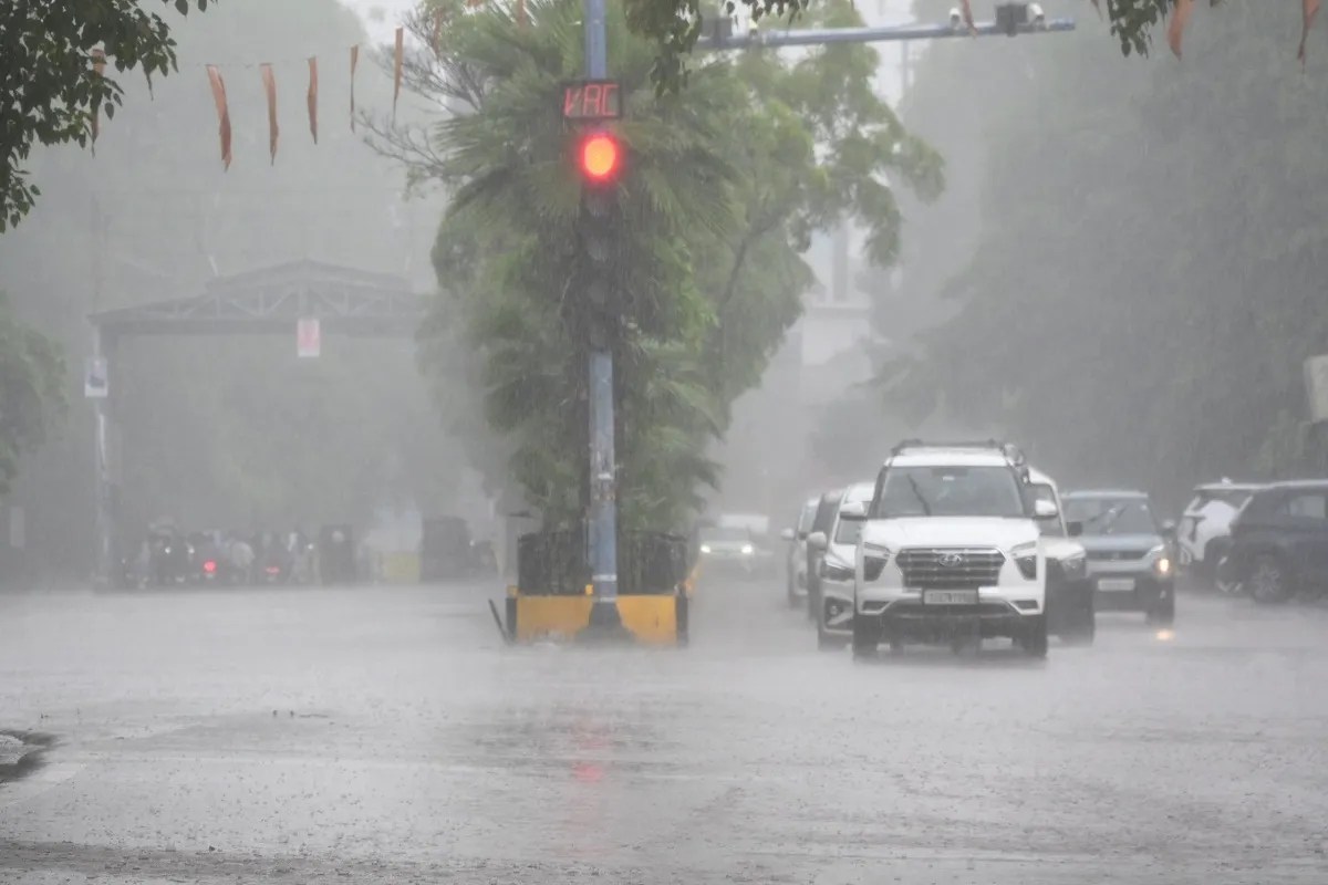 raipur Heavy rain