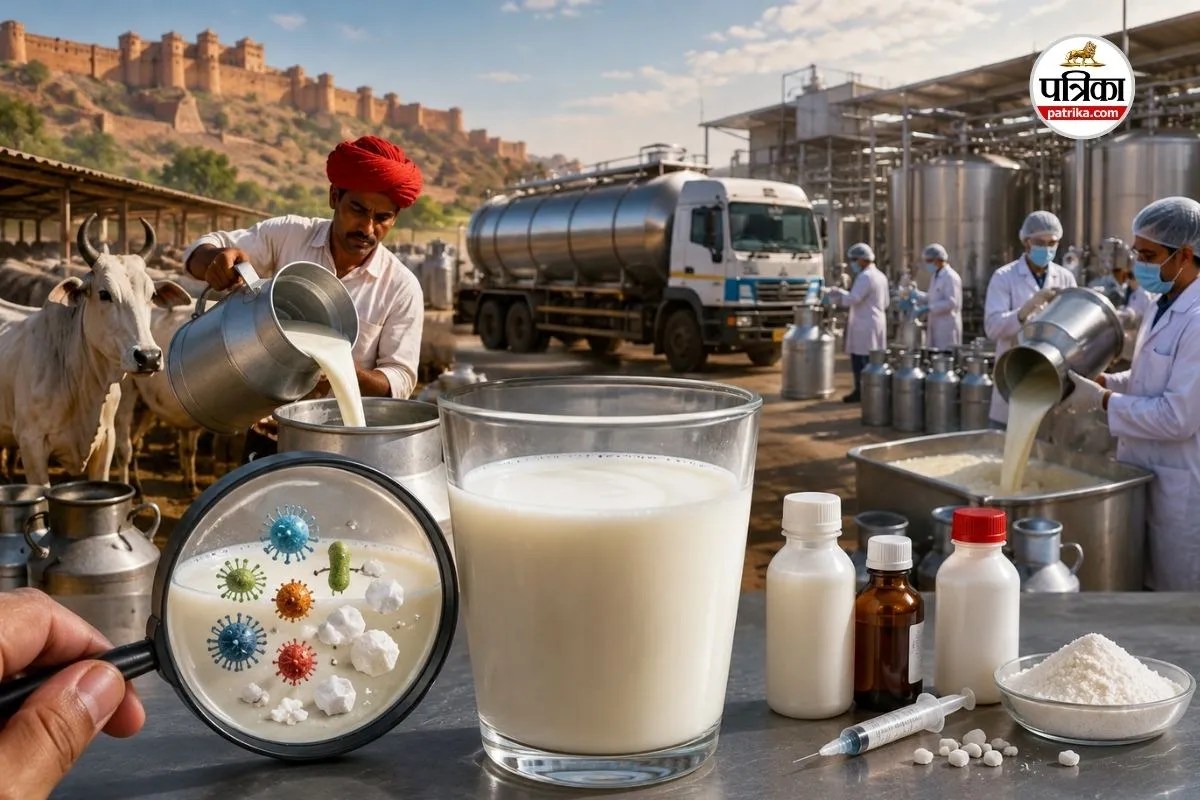rajasthan milk purity high court rcdf affidavit