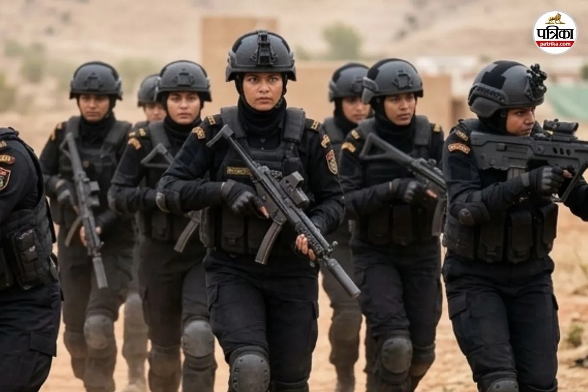 rajasthan police 25 women cops nsg commando training manesar 2026