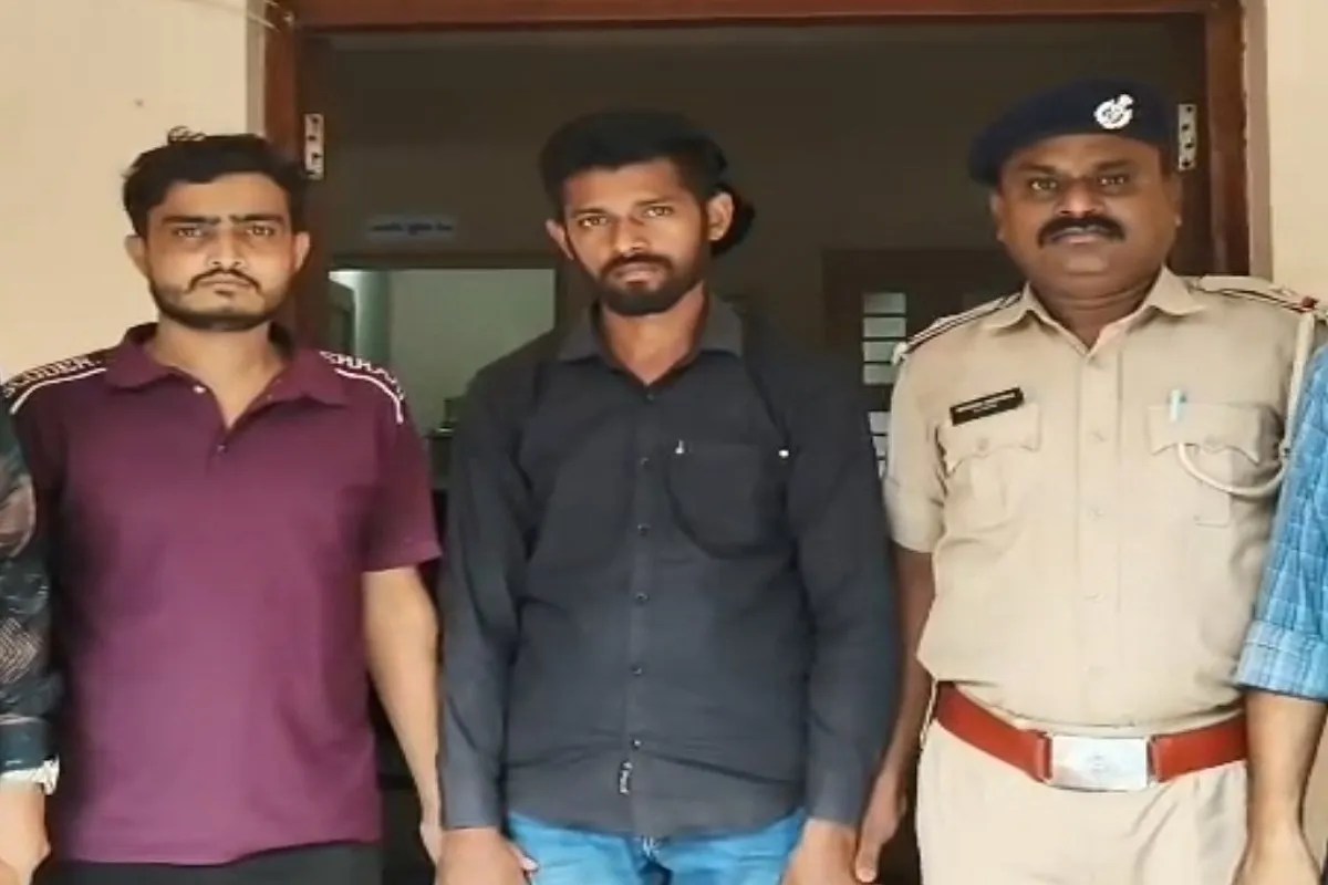 two arrested including bjym tehsil secretary in rape case with woman