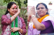 lalu yadav daughter rohini acharya and jitan ram manjhi daughter in law deepa manjhi