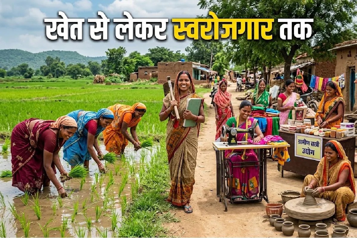 rural women employment india