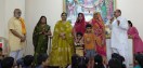 हुब्बल्ली के बाबा रामदेव भवन में अयोध्या से आईं कथावाचिका सुभद्रा कृष्ण ने बच्चों को श्रीराम के आदर्शों और संस्कारों की जानकारी दी।