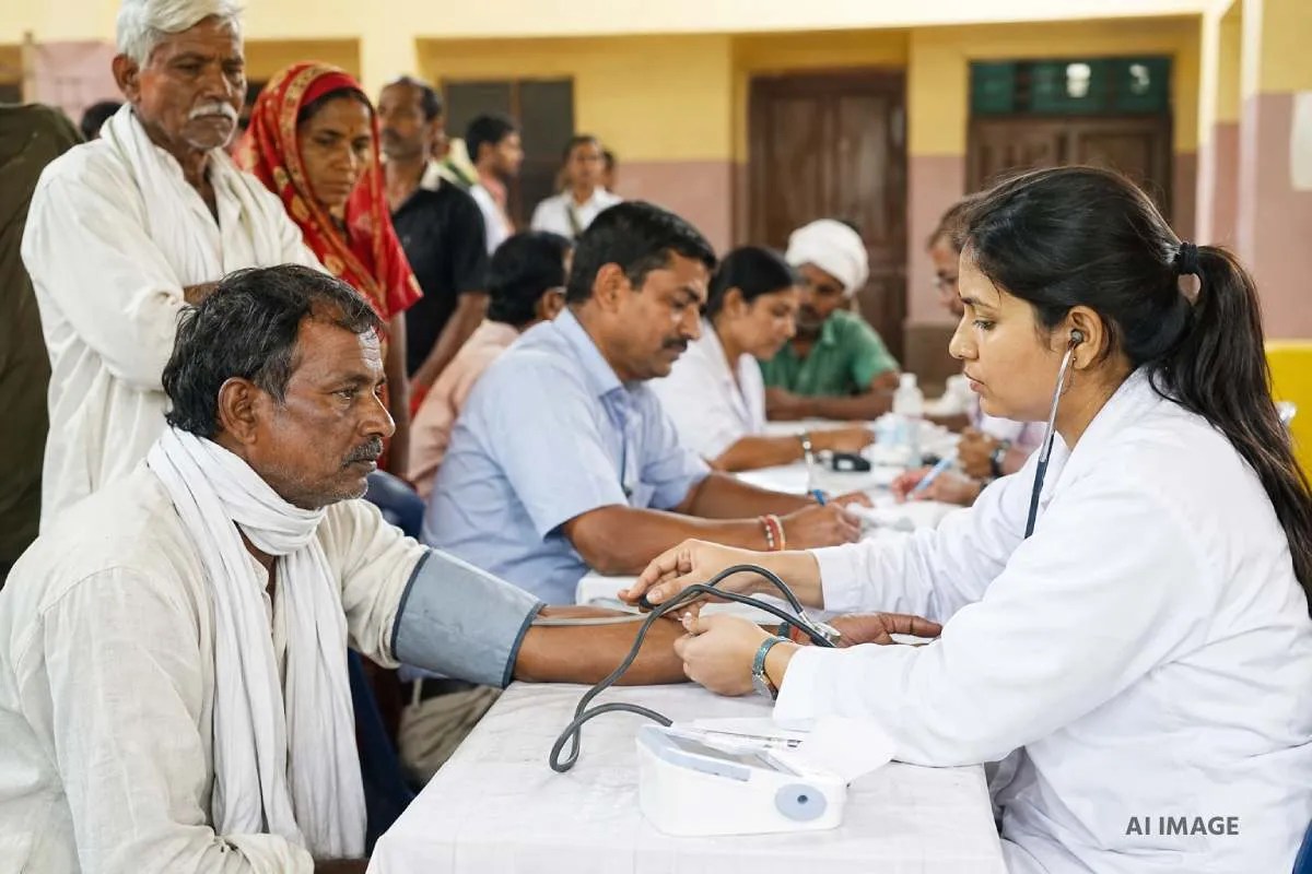 satna shramshree health camp