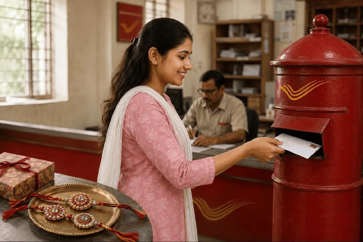 raksha bandhan 2026 rakhi mail speed post 10 percent discount