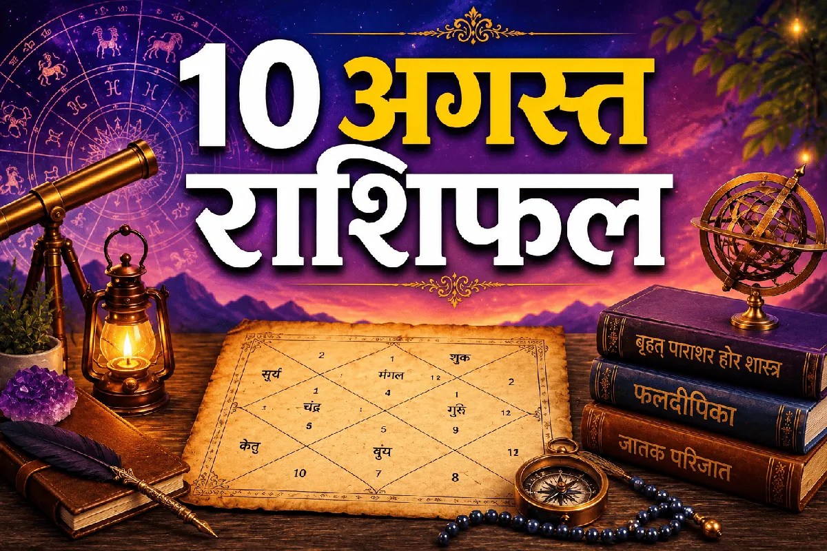 Aaj Ka Rashifal 10 August 2026 - जानिए आज क्या कहते है आपके सितारे (फोटो सोर्स- Chatgpt)