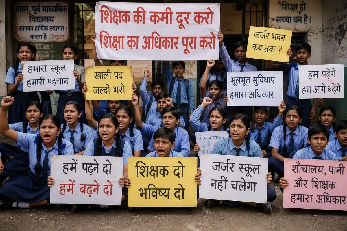 CG Government School Crisis