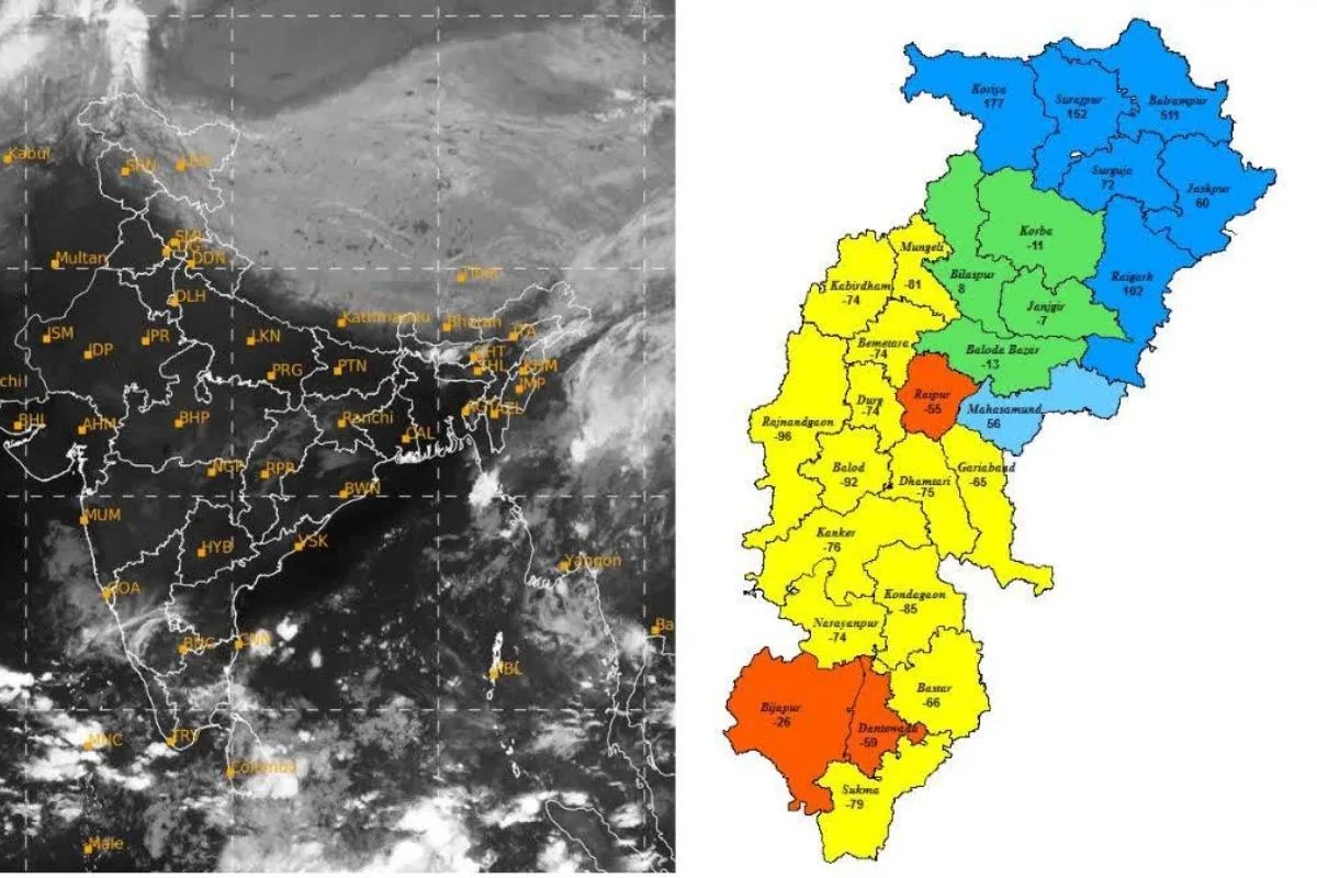Chhattisgarh Weather Update