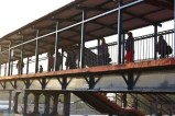 railway foot overbridge extension for connectivity