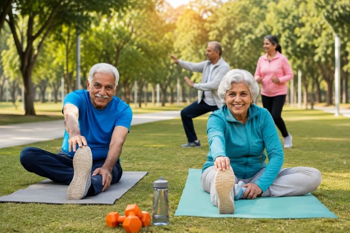 staying fit for elder people