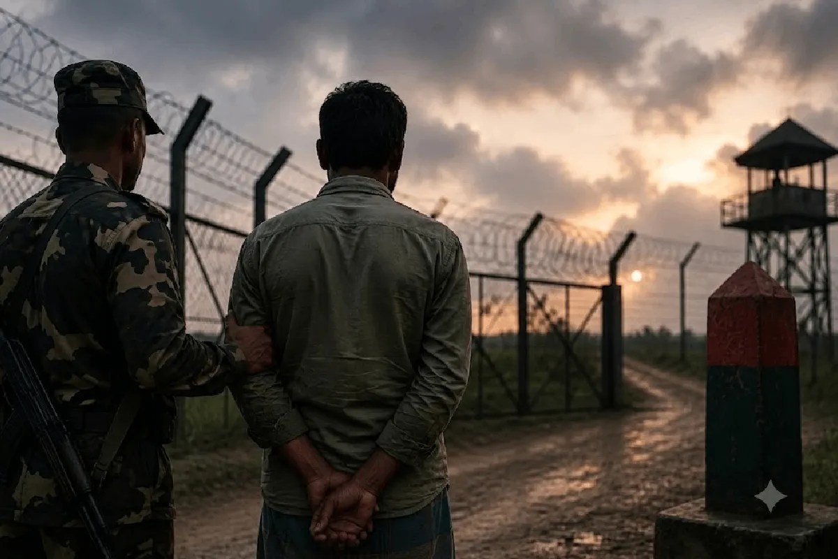 suspected bangladeshi citizen arrrested buddhist monk bhopal stf