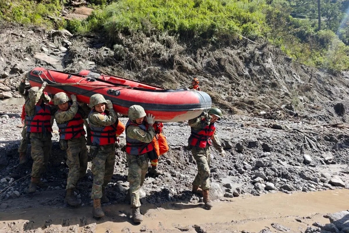 Tibet Flood News
