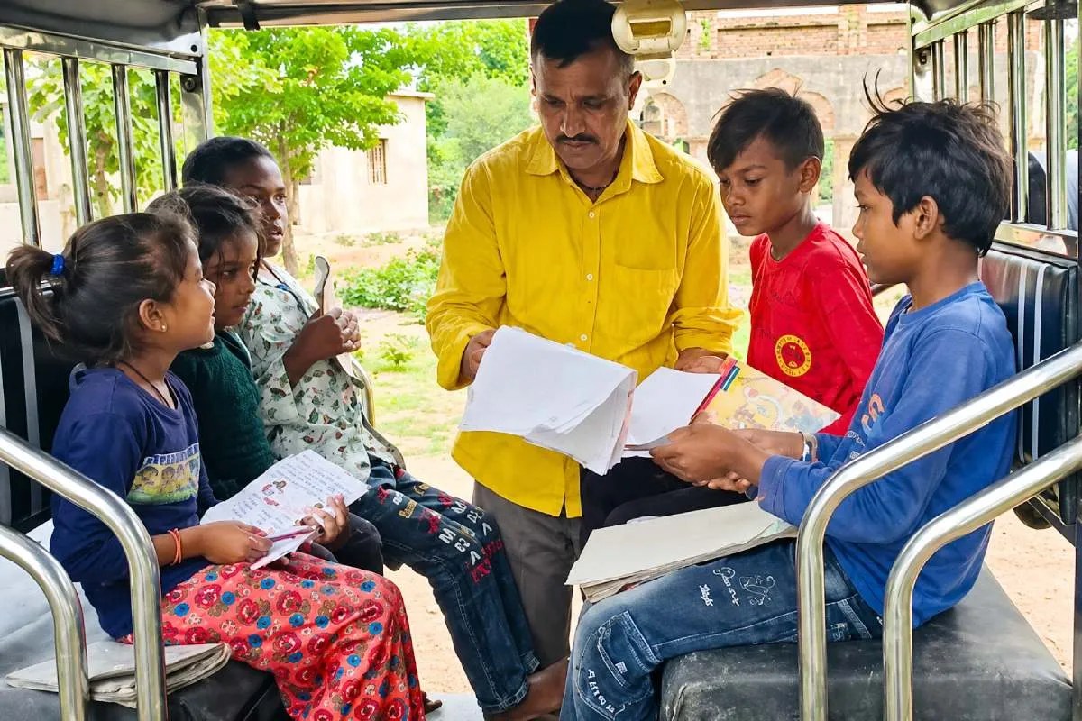tikamgarh tribal children education support