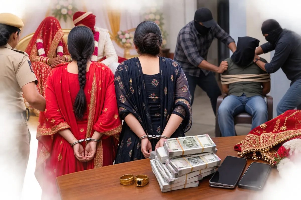 bride flees 15 days after wedding groom duped