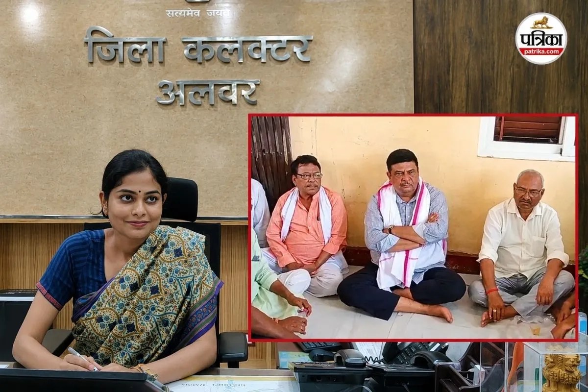 who is alwar collector ias artika shukla bjp minister dharna