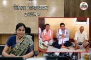 who is alwar collector ias artika shukla bjp minister dharna