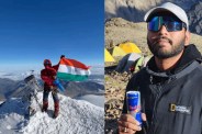 yogesh kumar surjiya mount elbrus climb tiranga mp heart of india flag