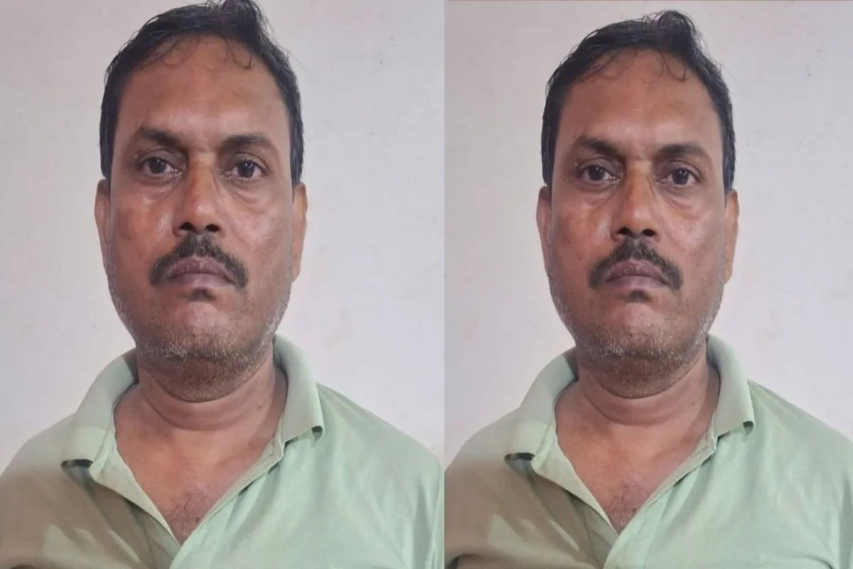 बलिया में हत्या के मुकदमे में था वांछित, एसटीएफ वाराणसी फील्ड यूनिट ने गुप्त सूचना पर की कार्रवाई (फोटो सोर्स : Ritesh Singh )