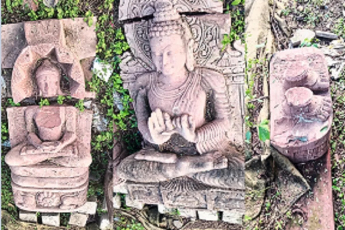 Ancient statues of Rajim