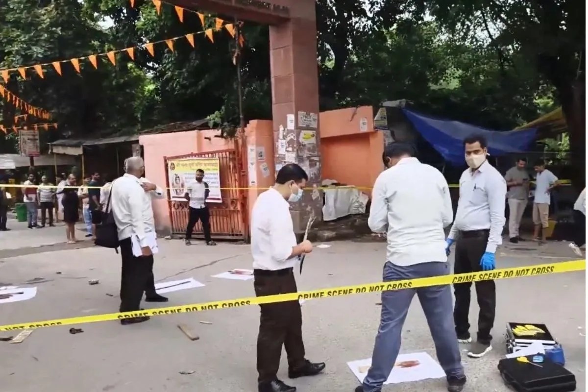 Forensic team investigation, Security guard witness statement
