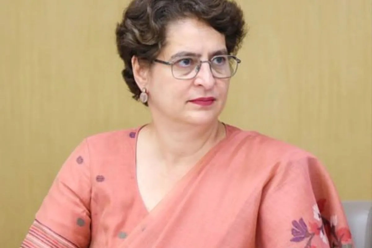 cyber crime alert, priyanka gandhi ai video