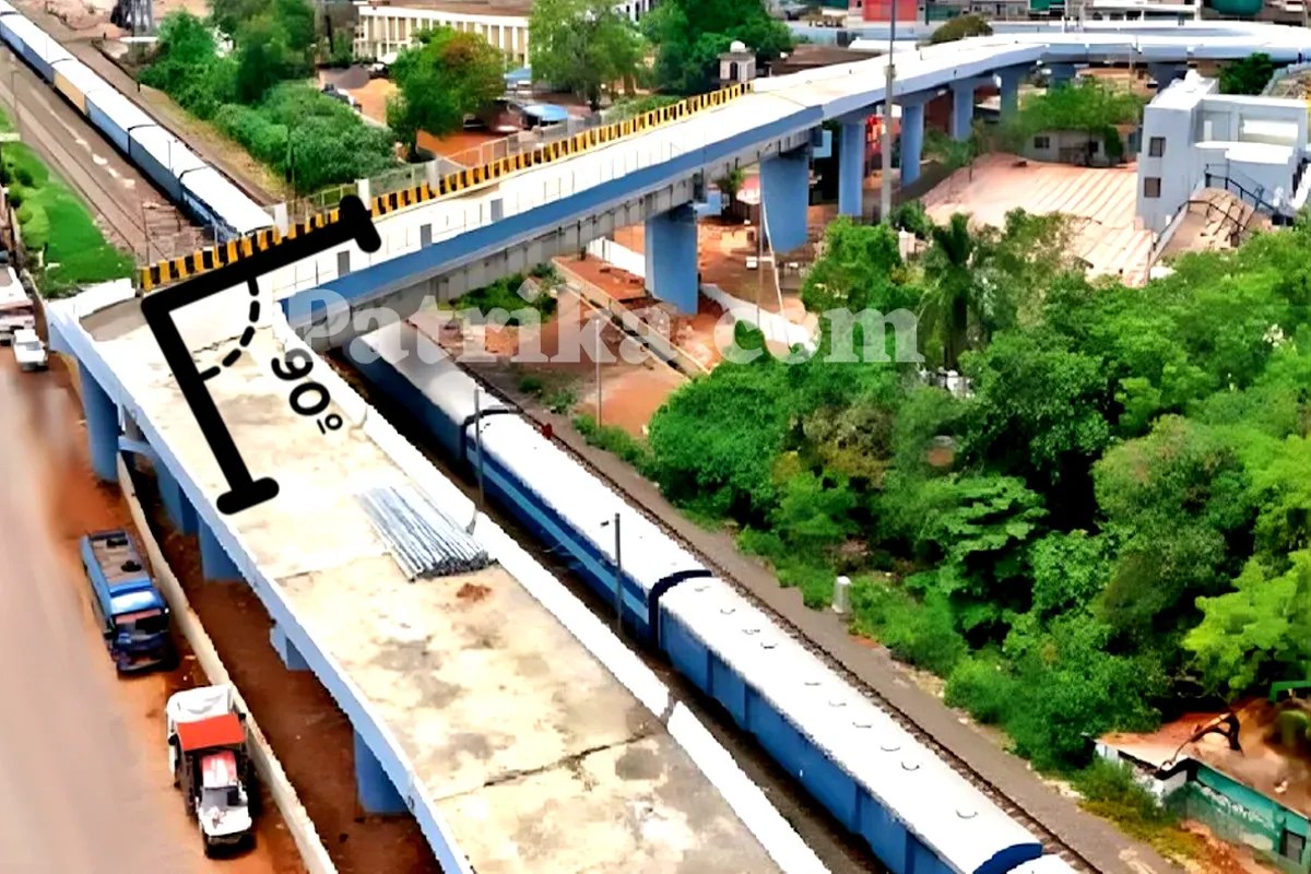 90 Degree Bridge Bhopal
