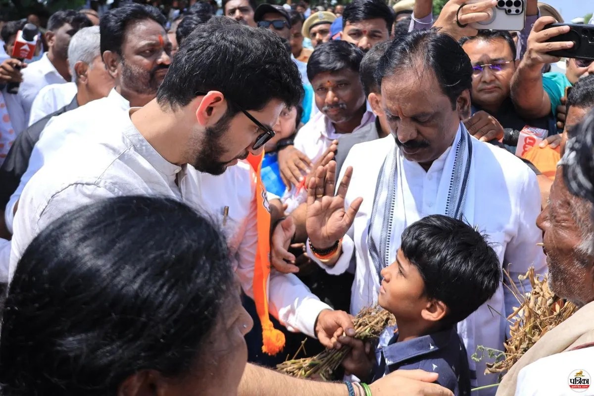 Dharashiv Drought Farmer Child
