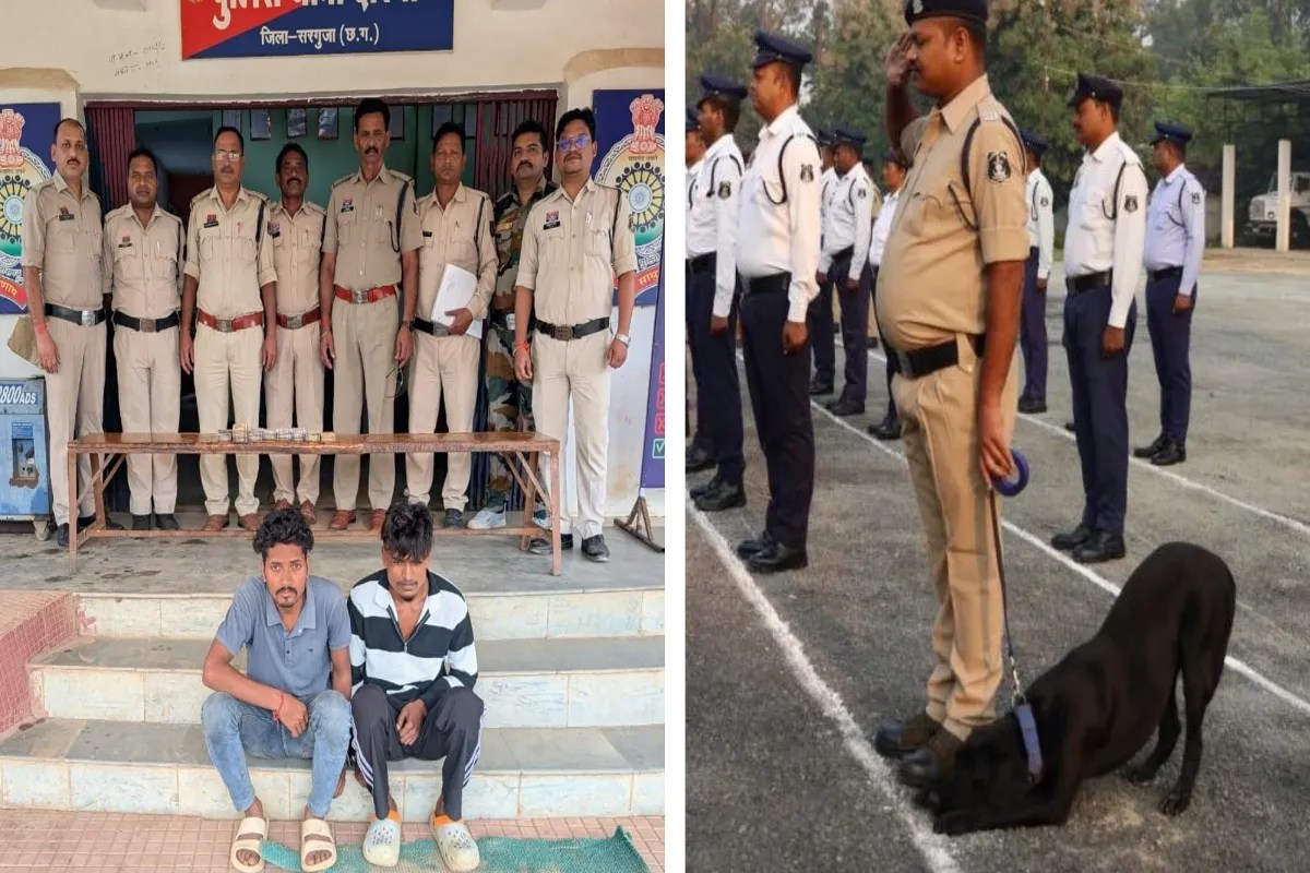 Thieves arrested with 2 lakh cash