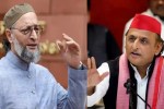 Akhilesh Yadav Asaduddin Owaisi
