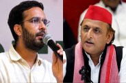 Akhilesh Yadav and Ashutosh Ranka