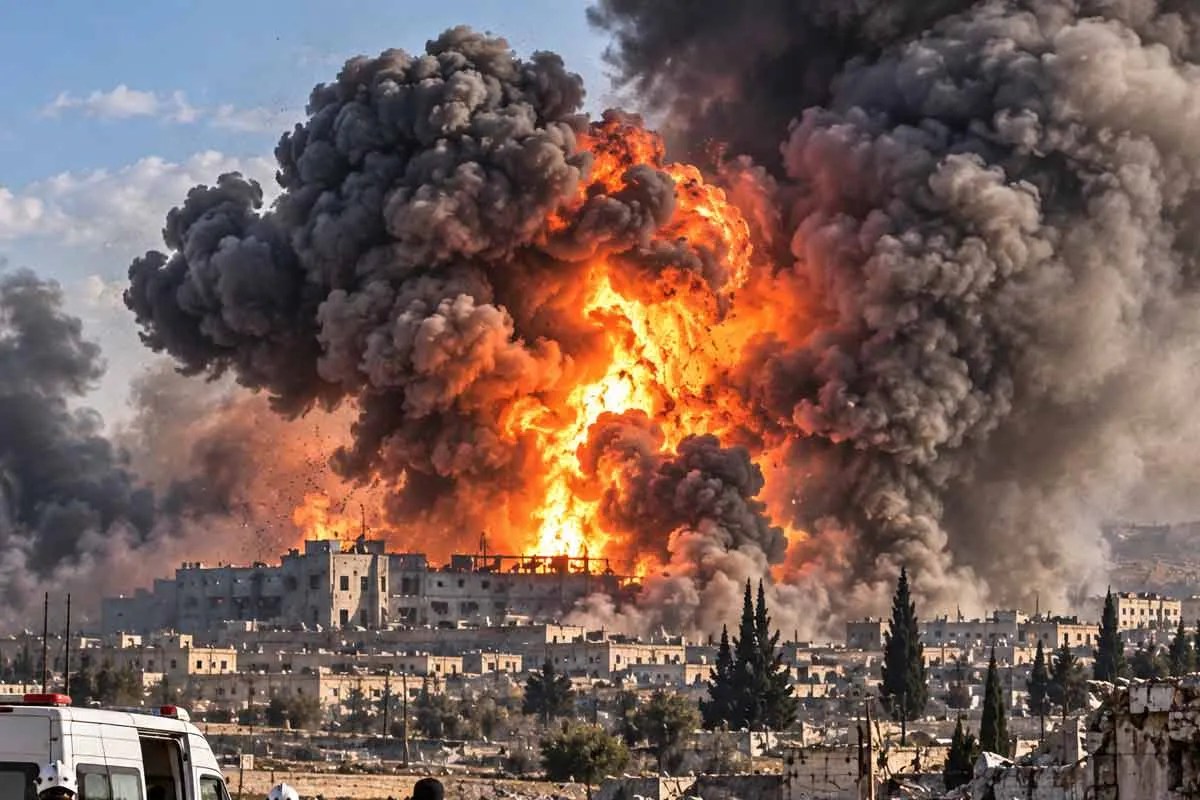 Syria Military Site Explosion